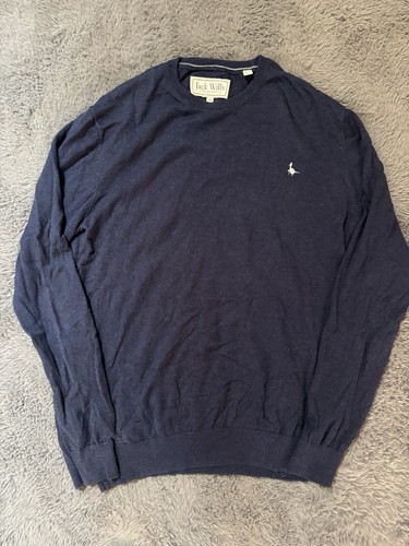 Jack wills navy - navy, neck