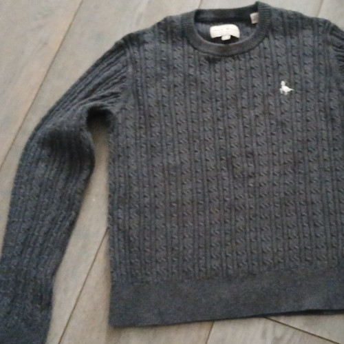 Jack wills grey - jack, cable-knit